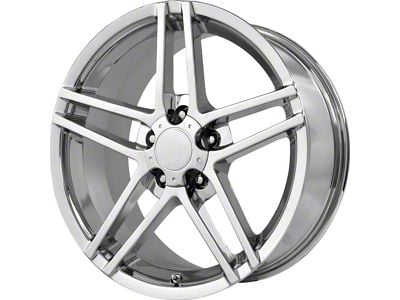 Performance Replicas PR117 Chrome Wheel; 18x9.5 (97-04 Corvette C5)