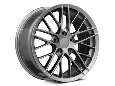 Performance Replicas PR121 Hyper Silver Dark Wheel; 18x9.5 (97-04 Corvette C5)