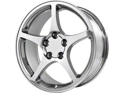 Performance Replicas PR104 Chrome Wheel; 18x9.5 (05-13 Corvette C6, Excluding Z06 & ZR1)