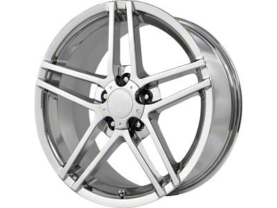 PR117 Chrome Wheel; 18x8.5; 56mm Offset (05-13 Corvette C6, Excluding Z06 & ZR1)