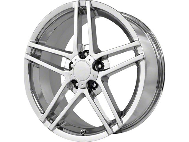 Performance Replicas PR117 Chrome Wheel; 18x8.5 (05-13 Corvette C6, Excluding Z06 & ZR1)