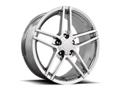 PR117 Chrome Wheel; Rear Only; 19x10; 79mm Offset (05-13 Corvette C6)