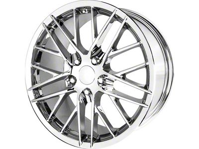 PR121 Chrome Wheel; 18x9.5; 40mm Offset (05-13 Corvette C6, Excluding Z06 & ZR1)