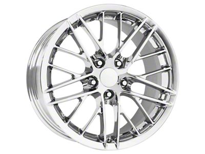 PR121 Chrome Wheel; Rear Only; 19x10; 79mm Offset (05-13 Corvette C6)