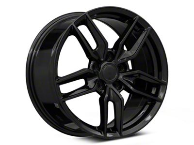 Performance Replicas PR160 Gloss Black Wheel; Rear Only; 20x10 (05-13 Corvette C6)