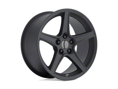 Performance Replicas PR110 Matte Black Wheel; 18x10; 24mm Offset (24-25 Mustang)