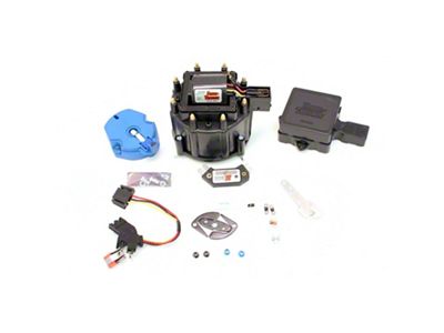 PerTronix Flame-Thrower Distributor HEI III Race Tune Up Kit with Digital Rev Limiter; Black (93-97 Camaro Z/28)