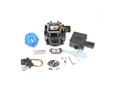 PerTronix Flame-Thrower Distributor HEI III Tune Up Kit with Digital Rev Limiter; Black (93-97 Camaro Z/28)