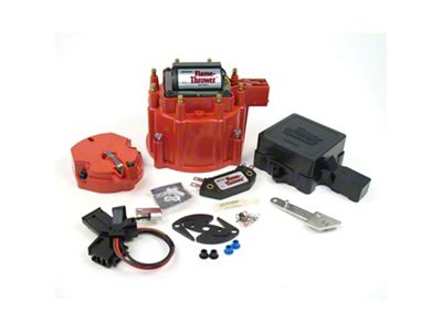 PerTronix Flame-Thrower Distributor HEI Race Tune Up Kit; Red (93-97 Camaro Z/28)