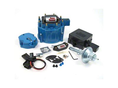 PerTronix Flame-Thrower Distributor HEI Tune Up Kit; Blue (93-97 Camaro Z/28)
