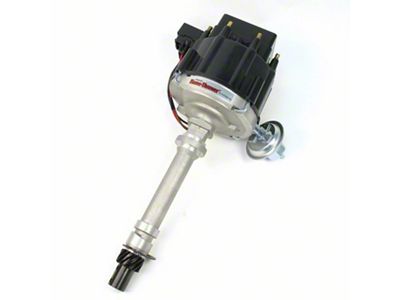 PerTronix Flame-Thrower HEI III Distributor Cast Aluminum with Digital Rev-Limiter; Male Terminals; Black (93-97 Camaro Z/28)