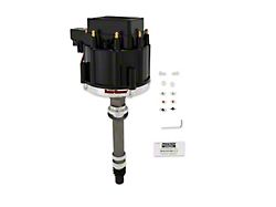 PerTronix Flame-Thrower HEI Race Distributor; Male Terminals; Black (93-97 Camaro Z/28)