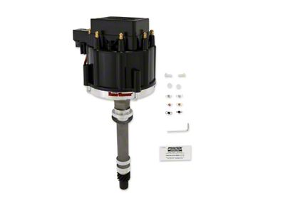 PerTronix Flame-Thrower HEI Race Distributor; Male Terminals; Black (93-97 Camaro Z/28)