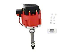 PerTronix Flame-Thrower HEI Race Distributor; Male Terminals; Red (93-97 Camaro Z/28)