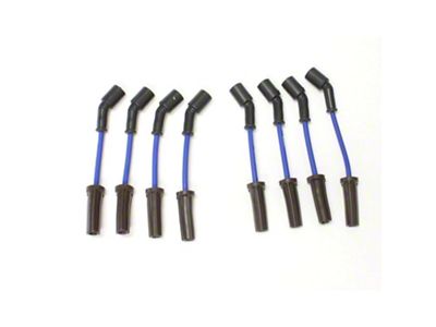 PerTronix Flame-Thrower Spark Plug Wires; Blue (97-09 Corvette C5 & C6)