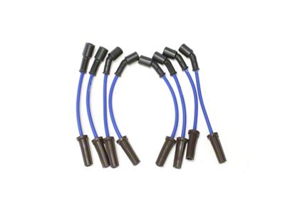 PerTronix Flame-Thrower Spark Plug Wires; Blue (10-13 Corvette C6)
