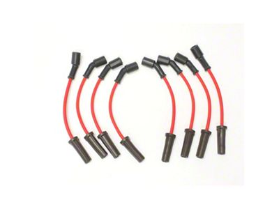 PerTronix Flame-Thrower Spark Plug Wires; Red (10-13 Corvette C6)