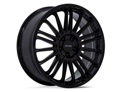 Petrol P1D Gloss Black Wheel; 20x8.5 (07-10 AWD Charger)