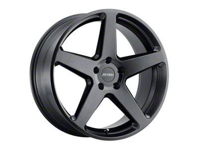 Petrol P2C Semi Gloss Black Wheel; 19x8 (06-10 RWD Charger)