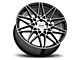 Petrol P3C Gloss Black Machined Wheel; 19x8 (06-10 RWD Charger)