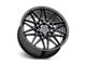 Petrol P3C Semi Gloss Black Wheel; 18x8 (07-10 AWD Charger)
