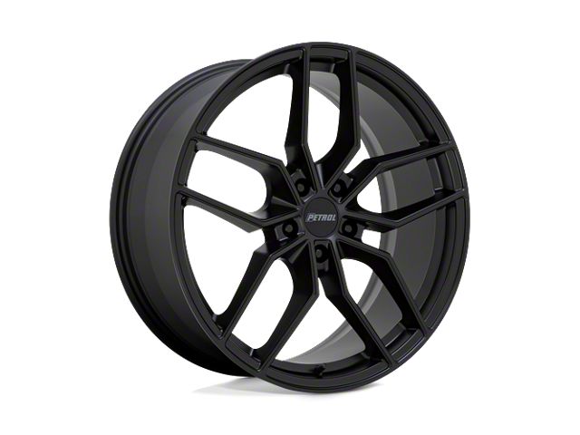 Petrol P5C Matte Black Wheel; 20x8.5 (06-10 RWD Charger)