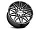 Petrol P3C Gloss Black Machined Wheel; 18x8 (11-23 AWD Charger)