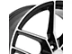 Petrol P5C Gloss Black Machined Wheel; 18x8 (11-23 AWD Charger)