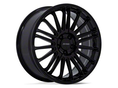 Petrol P1D Gloss Black Wheel; 19x8; 40mm Offset (17-23 AWD Challenger)