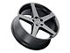 Petrol P2C Semi Gloss Black Wheel; 19x8 (08-23 RWD Challenger, Excluding Widebody)