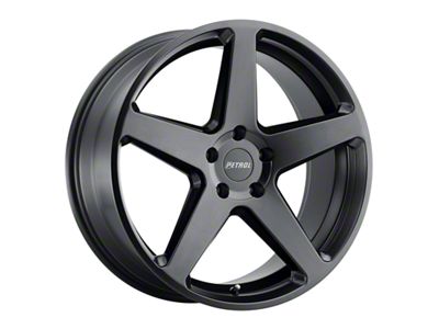 Petrol P2C Semi Gloss Black Wheel; 20x8.5 (08-23 RWD Challenger, Excluding Widebody)