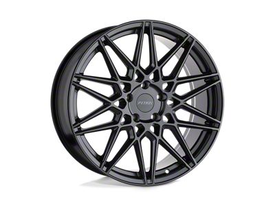 Petrol P3C Semi Gloss Black Wheel; 18x8 (17-23 AWD Challenger)