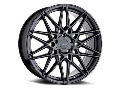 Petrol P3C Semi Gloss Black Wheel; 19x8; 40mm Offset (08-23 RWD Challenger, Excluding Widebody)