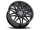 Petrol P3C Semi Gloss Black Wheel; 19x8 (08-23 RWD Challenger, Excluding Widebody)