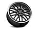 Petrol P4C Gloss Black Machined Wheel; 18x8 (17-23 AWD Challenger)