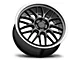 Petrol P4C Gloss Black Machined Wheel; 19x8 (08-23 RWD Challenger, Excluding Widebody)