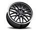 Petrol P4C Gloss Black Machined Wheel; 20x8.5 (08-23 RWD Challenger, Excluding Widebody)