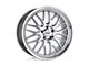 Petrol P4C Silver Machined Face Wheel; 18x8 (17-23 AWD Challenger)