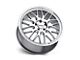 Petrol P4C Silver Machined Face Wheel; 18x8 (17-23 AWD Challenger)