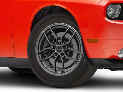 Petrol P5C Gloss Gunmetal Wheel; 18x8; 40mm Offset (17-23 AWD Challenger)