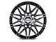 Petrol P3C Gloss Black Machined Wheel; 18x8 (07-10 AWD Charger)