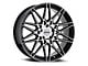 Petrol P3C Gloss Black Machined Wheel; 20x8.5 (11-23 RWD Charger, Excluding Widebody)