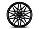 Petrol P3C Semi Gloss Black Wheel; 20x8.5 (11-23 RWD Charger, Excluding Widebody)