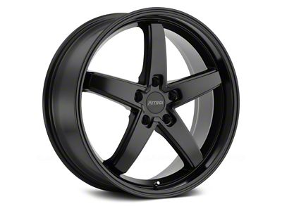 Petrol P1B Matte Black Wheel; 18x8; 40mm Offset (21-25 Mustang Mach-E, Excluding GT)