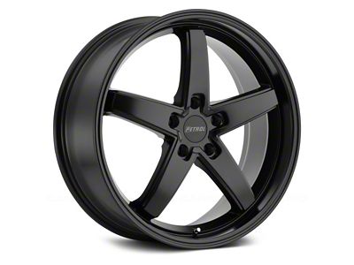 Petrol P1B Matte Black Wheel; 18x8 (21-24 Mustang Mach-E, Excluding GT)