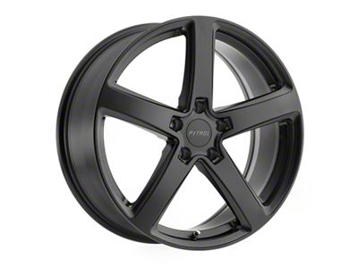 Petrol P2A Matte Black Wheel; 19x8; 40mm Offset (21-25 Mustang Mach-E)