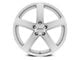 Petrol P2A Silver Machined Wheel; 18x8 (21-24 Mustang Mach-E, Excluding GT)