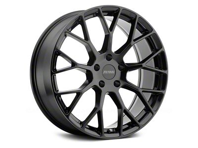 Petrol P2B Gloss Black Wheel; 18x8; 40mm Offset (21-25 Mustang Mach-E, Excluding GT)