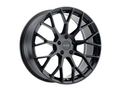 Petrol P2B Gloss Black Wheel; 20x8.5; 40mm Offset (21-25 Mustang Mach-E)