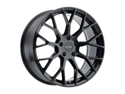 Petrol P2B Gloss Black Wheel; 20x8.5 (21-24 Mustang Mach-E)